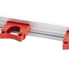 haug® bürsten Besenhalter, rot, silber