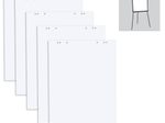 herlitz Flipchart-Papier weiß 65x98 cm, 80 g/m²
