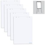 herlitz Flipchart-Papier weiß 65x98 cm, 80 g/m²