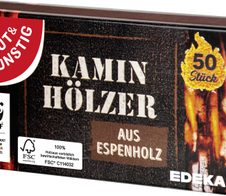 GUT&GÜNSTIG Streichhölzer Kaminhölzer, 50 Stück