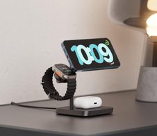 Zens 4-in-1 MagSafe + kabellose Ladestation für die Uhr