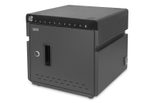Digitus Mobiler Desktop Ladeschrank für 10 Notebooks/Tablets bis 13 Zoll, UV-C, USB-C