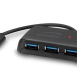 Speedlink SNAPPY EVO USB Hub 4-Port, schwarz