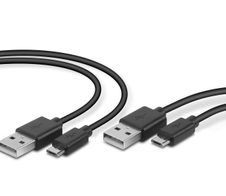 Speedlink STREAM Play & Charge USB Kabel Set für PS4, schwarz