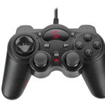 Speedlink THUNDERSTRIKE Gamepad für PC, schwarz