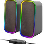 Speedlink TOKEN RGB Gaming Stereo Lautsprecher, schwarz