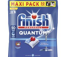 Calgonit finish POWERBALL QUANTUM ALL IN 1 Spülmaschinentabs fresh 50 St.