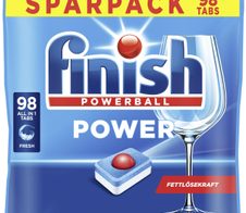 Calgonit finish POWERBALL POWER ALL IN 1 Spülmaschinentabs fresh 98 St.