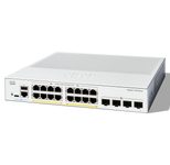 Cisco Catalyst 1300-16P-4X-Managed-Switch, 16-Port-GE, PoE, 4 x 10-GE-SFP+ (C1300-16P-4X)