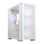 Montech PC Gehäuse Air 100 ARGB Mini-Tower Weiß