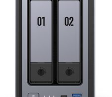 UGREEN NASync DXP2800 2 Einschübe NAS-Server Leergehäuse (25369)