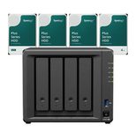Synology DS925+ DiskStation + 16TB 4x Synology Plus 3.5" SATA 6Gb/s Festplatte 4 TB
