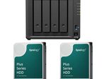 Synology DS925+ DiskStation + 16 TB 2x Synology Plus 3.5" SATA 6Gb/s Festplatte 8 TB