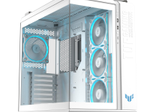 ASUS TUF GAMING GT502 Horizon TG ARGB modulares PC Gehäuse, weiß