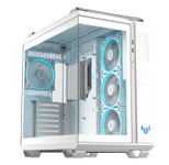 ASUS TUF GAMING GT502 Horizon TG ARGB modulares PC Gehäuse, weiß