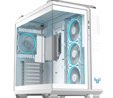 ASUS TUF GAMING GT502 Horizon TG ARGB modulares PC Gehäuse, weiß