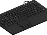 KeySonic KSK-5230IN​ kabelgebundene Tastatur mit Touchpad - QWERTY UK - schwarz