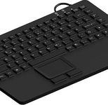 KeySonic KSK-5230IN​ kabelgebundene Tastatur mit Touchpad - QWERTY UK - schwarz