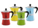 Bialetti Rainbow - Espressokocher - gelb - für 6 Tassen