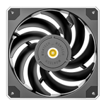 Montech Lüfter Metal 120 PWM, 120mm, Schwarz