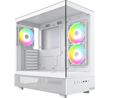 Montech PC Gehäuse XR Midi-Tower Weiß
