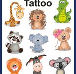 AVERY Zweckform Klebetattoo Tiere