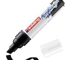 edding 5000 Acrylstift Schwarz 5.0 -10.0 mm