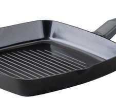 FACKELMANN Grillpfanne Statement 28,0 x 28,0 x 2,8 cm schwarz