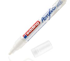 edding 5100 Acrylstift Weiß 2.0 - 3.0 mm