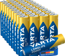 VARTA Batterien LONGLIFE Micro AAA 1,5 V, 40 St.