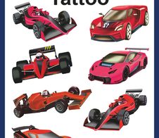 AVERY Zweckform Klebetattoo Racing