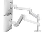 Ergotron LX Pro Monitor Tischhalterung - für 2 LCD-Displays - weiß