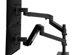 Ergotron LX Pro Monitor Tischhalterung - für 2 LCD-Displays - Schwarz