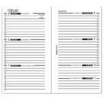 bind Kalendereinlage 2026 A7 1W/2S