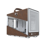 Montech PC Gehäuse Heritage Mini-Tower Weiß / Braun