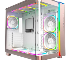 Montech PC Gehäuse King 95 Pro Mid-Tower roségold