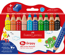 FABER-CASTELL Grippy Malset Mehrfarbig