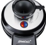 Steba WE 20 Volcano Waffeleisen schwarz/silber