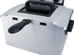 Steba DF 300 Fritteuse silber/schwarz