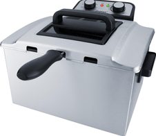 Steba DF 300 Fritteuse silber/schwarz