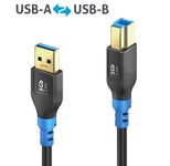 PureLink FlexInstall USB-A auf USB-B Kabel USB 3.0, 5Gbps, 1.50m