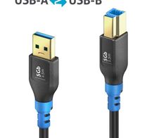 PureLink FlexInstall USB-A auf USB-B Kabel USB 3.0, 5Gbps, 1.50m