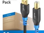 PureLink FlexInstall USB-A auf USB-B Kabel USB 2.0 480Mbps 1.00m - Installer Pack 60 Stk.