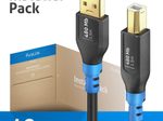 PureLink FlexInstall USB-A auf USB-B Kabel USB 2.0 480Mbps 1.50m - Installer Pack 40 Stk.