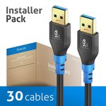 PureLink FlexInstall USB-A auf USB-A Kabel USB 3.0 5Gbps 2.00m - Installer Pack 30 Stk.