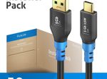 PureLink FlexInstall USB-C auf USB-A Kabel USB 3.0 5Gbps 1.00m - Installer Pack 50 Stk.