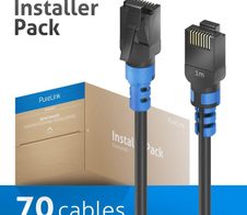 PureLink FlexInstall Patchkabel Cat.6A UTP 1.00m - Installer Pack 70 Stk.
