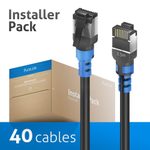 PureLink FlexInstall Patchkabel Cat.6A S/FTP 1.50m - Installer Pack 40 Stk.