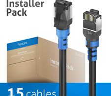 PureLink FlexInstall Patchkabel Cat.6A S/FTP 5.00m - Installer Pack 15 Stk.