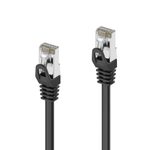 PureLink CAT 6A Patchkabel. S/FTP - schwarz - 50,0m